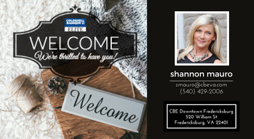 Shannon Mauro welcome graphic