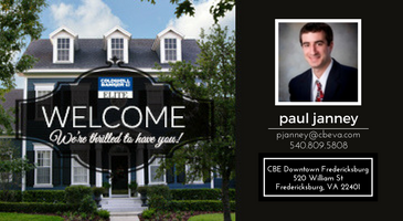 Paul Janney welcome graphic