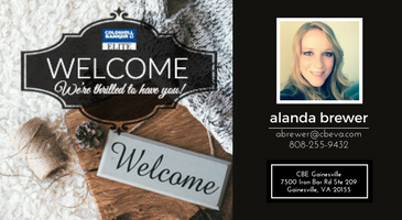 Alanda Brewer Welcome graphic