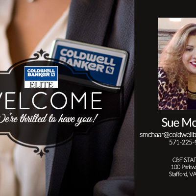 welcome message for Sue mcHaar