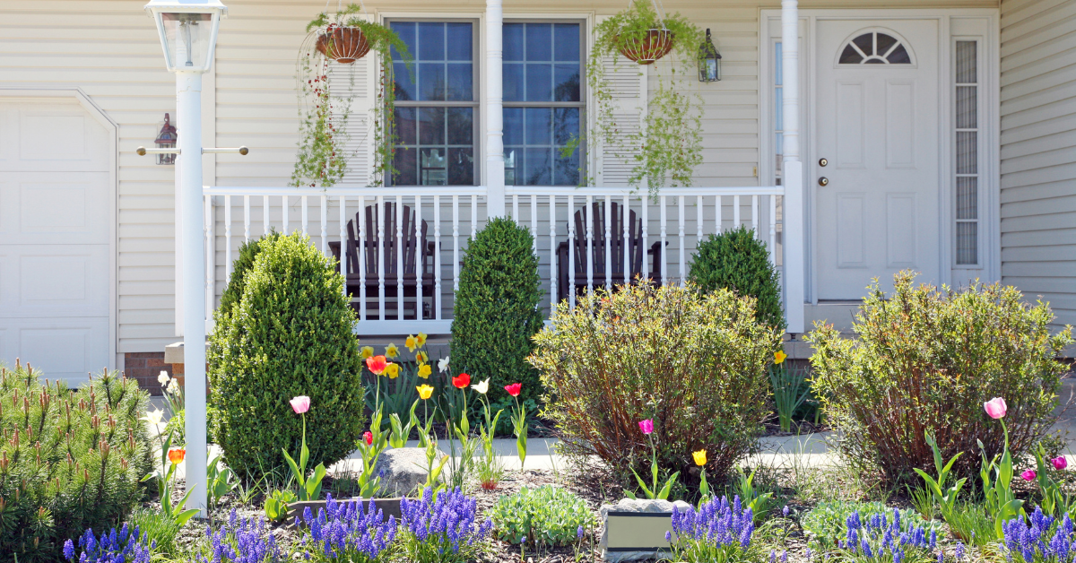Spring home curb appeal and maintenance.