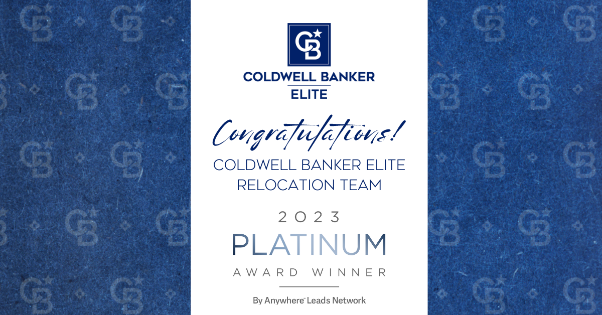 Coldwell Banker Elite Named Platinum Award Winner by Anywhere Leads